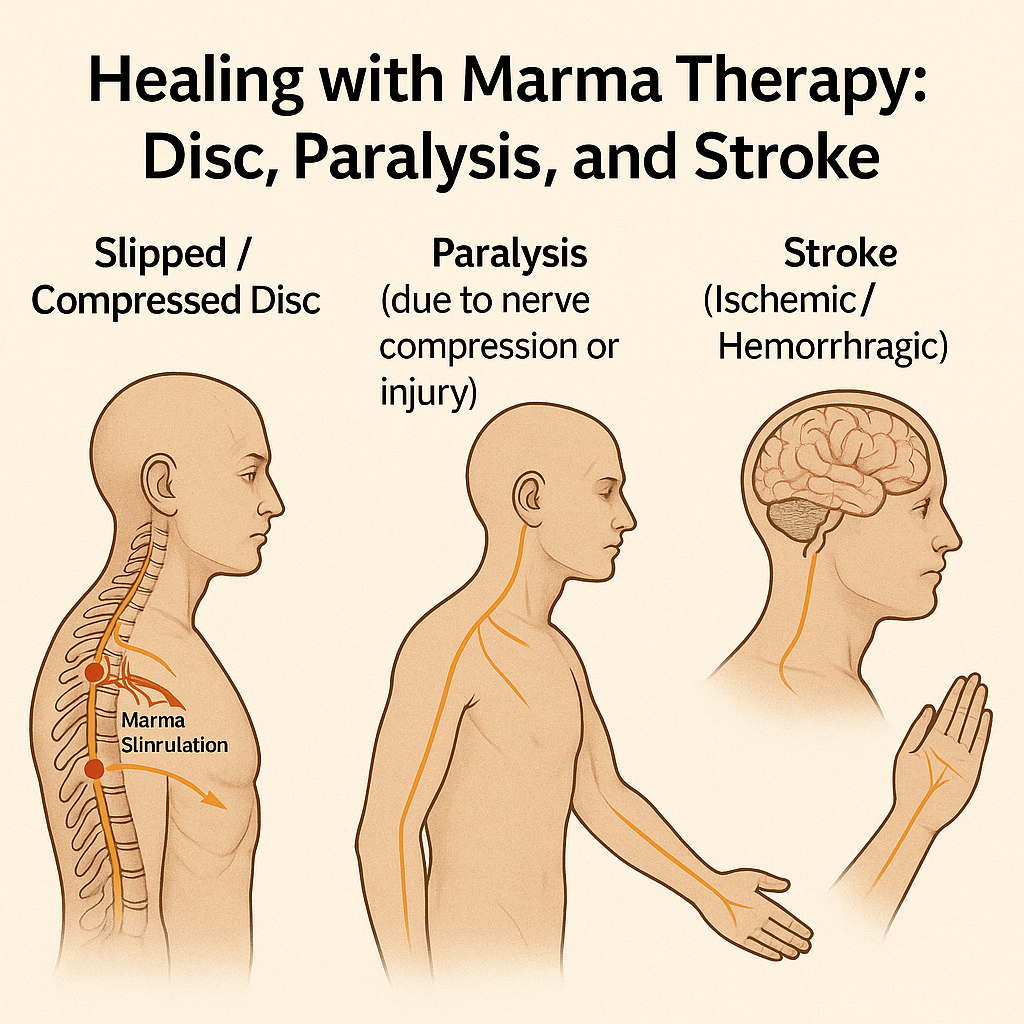 Healing with Marma Therapy: Slipped Disc, Paralysis, and Stroke